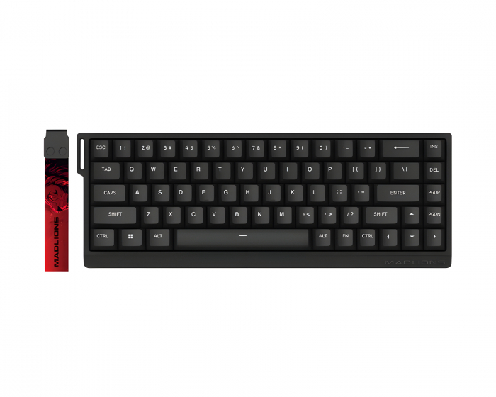 FGG MAD68 HE RGB ANSI Näppäimistö [Magnetic Amber Pro] - Musta