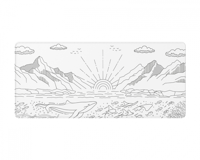 Dark Project Terra Nostra Hiirimatto XL - Valkoinen