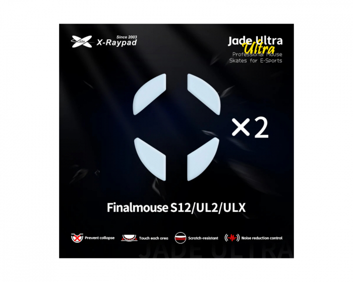 X-raypad Jade Ultra Skates Final Mouse S12/UL2/ULX:lle