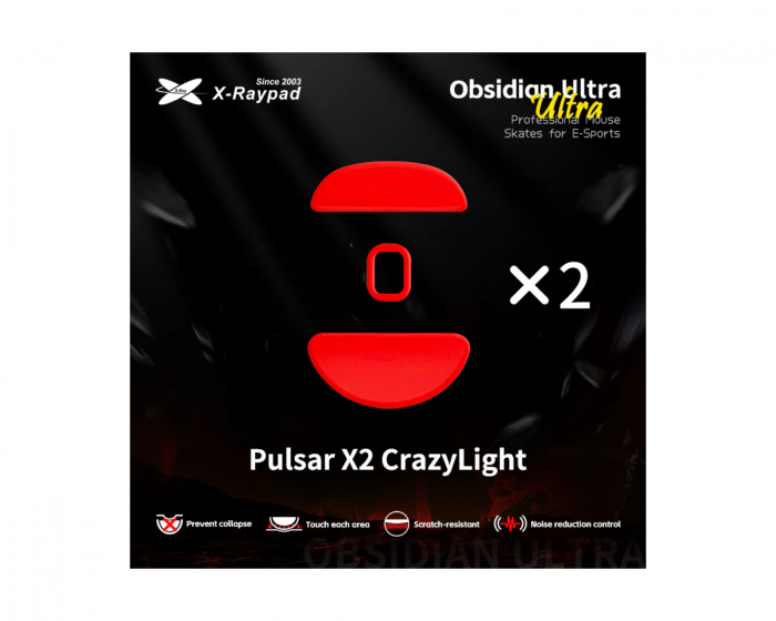 X-raypad Obsidian Ultra Skates Pulsar CrazyLight:lle
