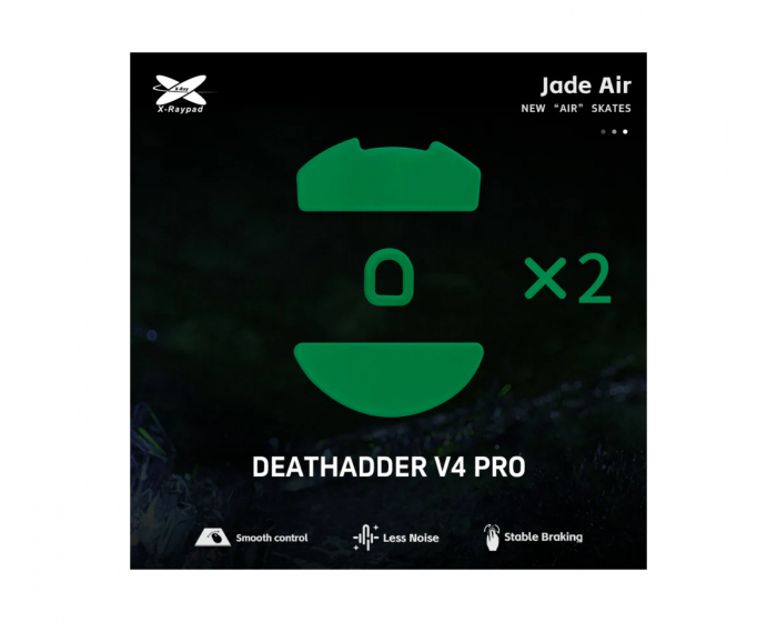 X-raypad Jade Air Skates Razer Deathadder V4 PRO:lle