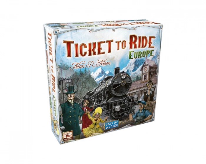 - Ticket to Ride Europe - Lautapeli (Pohjoismaat)