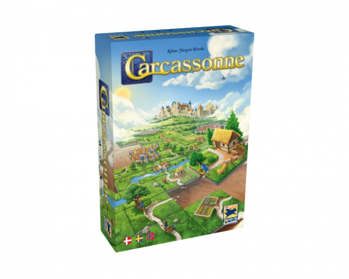  Carcassonne - Lautapeli (Pohjoismainen)