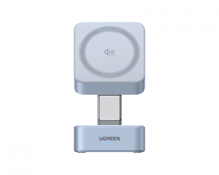 UGREEN MagFlow Qi2.2 25W 2-in-1 Magneettinen Langaton Laturi