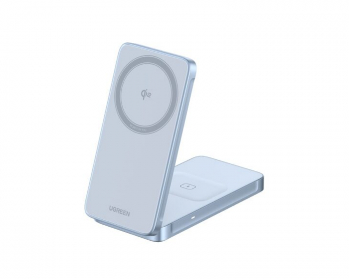 UGREEN MagFlow Qi2.2 25W 2-in-1 Flat Pad Magneettinen Langaton Laturi
