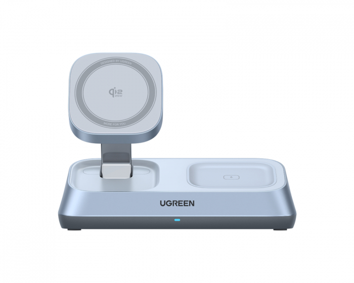 UGREEN MagFlow Qi2.2 25W 3-in-1 Magneettinen Langaton Latausasema