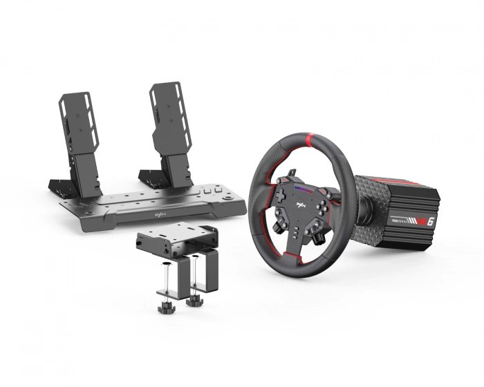 PXN VD6 Bundle Racing Simulator (VD6 Base, W AS Wheel, PD HM Brake & Throttle Z9)