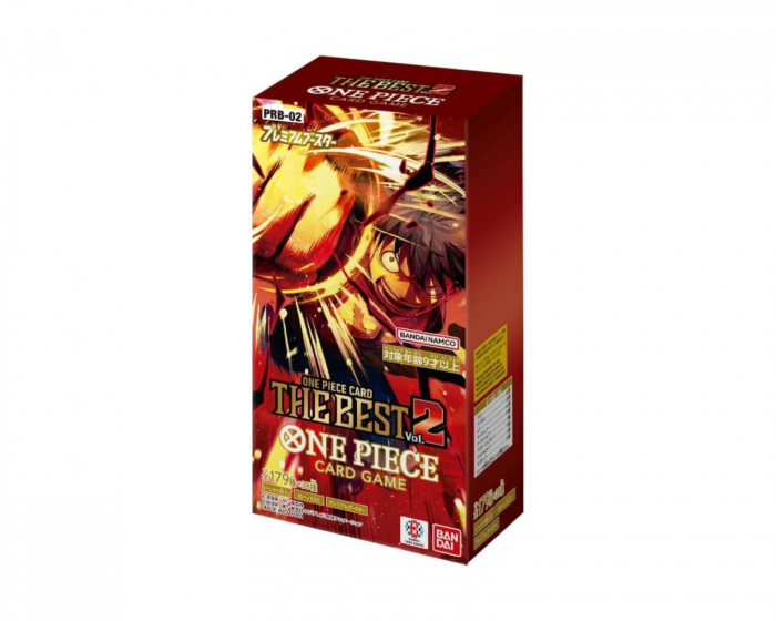 One Piece PRB-02: The Best Vol.2 Premium Booster Box (Japanilainen)