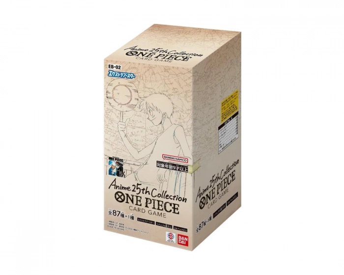 One Piece EB-02: Extra Booster Anime 25th Collection Booster Box (Japanilainen)