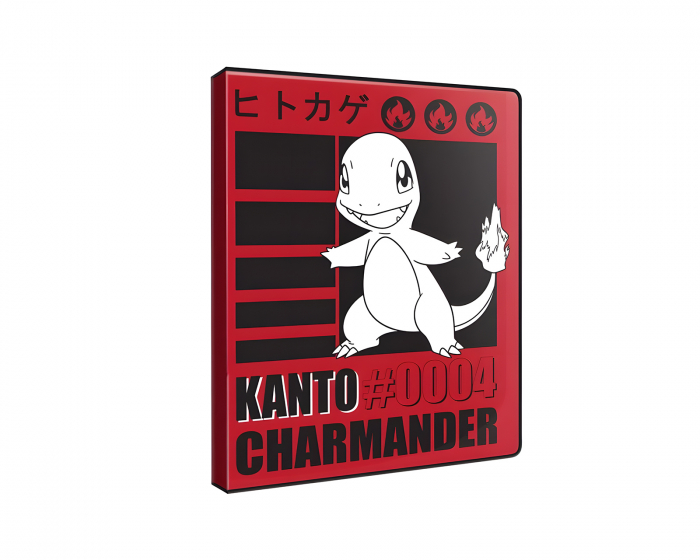 Pokémon Charmander Kansio - 4 Pocket