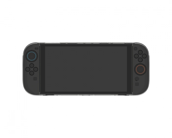 Deltaco Gaming Läpinäkyvä kuori Nintendo Switch 2:lle - Harmaa