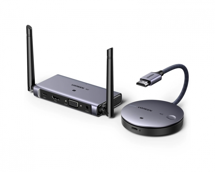 UGREEN Langaton HDMI-lähetin ja -vastaanotin - 4K@30Hz