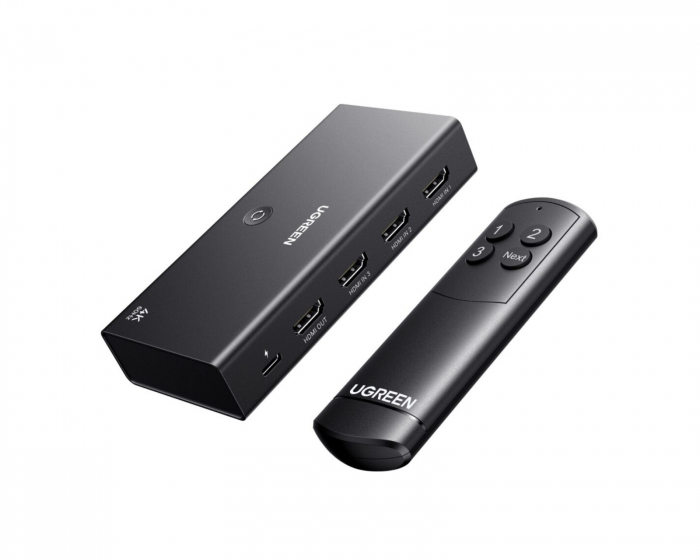 UGREEN HDMI-kytkin 3-in-1