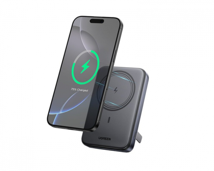 UGREEN 10000mAh Magneettinen Langaton Power Bank 20W PD USB-C