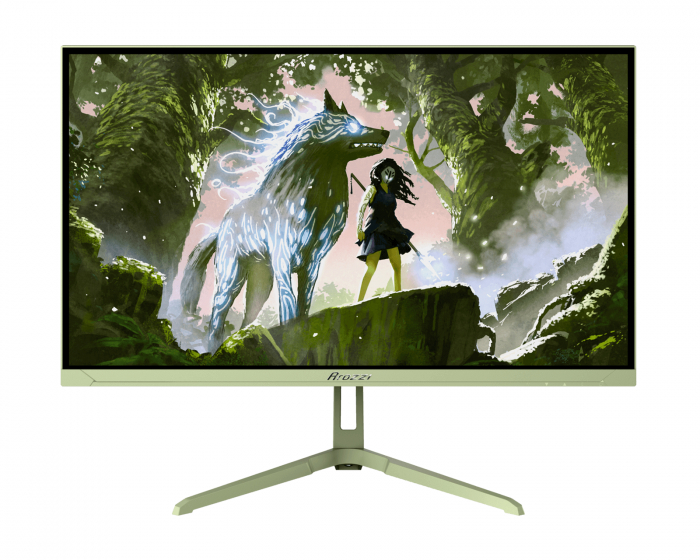 Arozzi Nova 24“ IPS 1920x1080 200Hz Pelimonitori - Forest Green