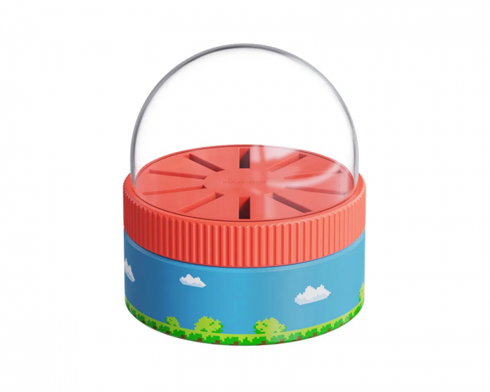 Hagibis Pyörivä Pelikorttikotelo Nintendo Switchille – Punainen/Sininen