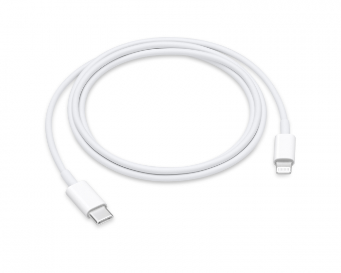 Apple Lightning to USB -kaapeli MFi Valkoinen (0.5 metriä)