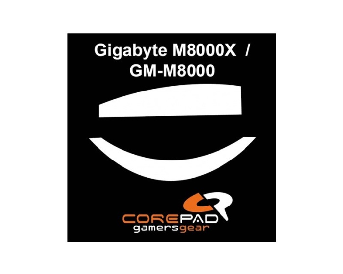 Corepad Skatez Gigabyte M8000X/GM-M8000 -hiiren vaihtotassut