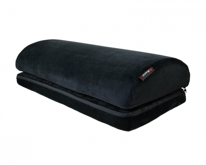 Arozzi Jalkatuki Soft Fabric - Velvet - Musta