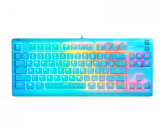 SteelSeries Apex 3 TKL RGB -pelinäppäimistö - Aqua