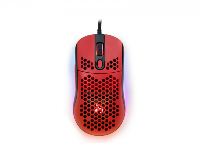 Arozzi Favo Ultra Light Gaming Mouse - Punainen