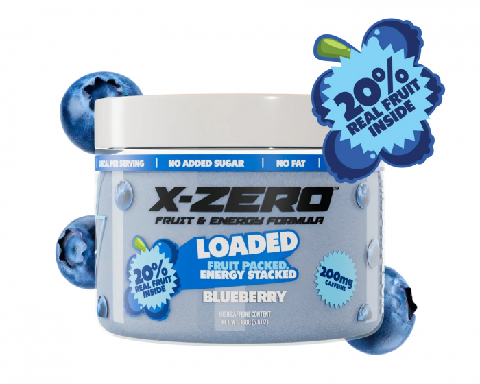 X-Gamer X-Zero Loaded Bluberry - 40 Annosta