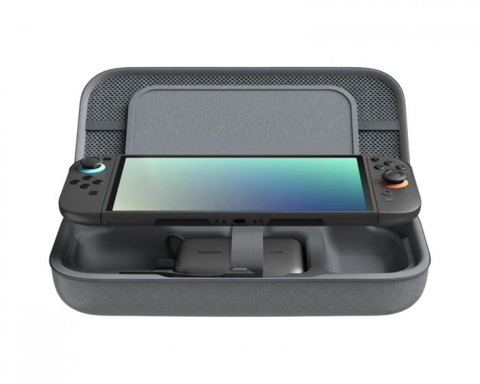 Belkin Latausteline Powerbankilla Nintendo Switch 2:lle