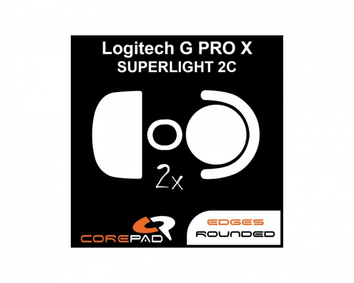 Corepad Skatez PRO Logitech G PRO X SUPERLIGHT 2C Compactille