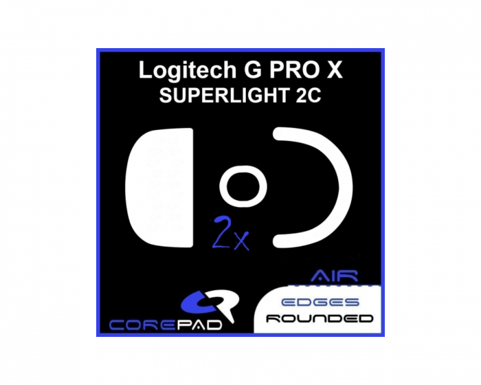 Corepad Skatez AIR Logitech G PRO X SUPERLIGHT 2C Compactille