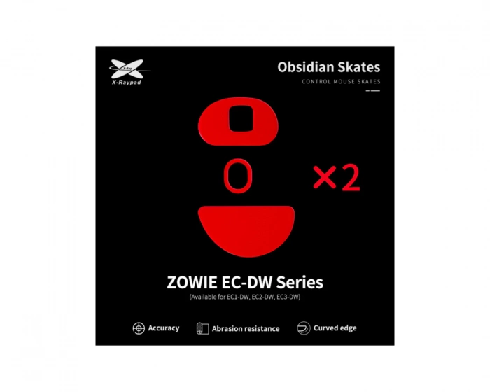 X-raypad Obsidian -luistimet Zowie EC-DW Seriesille