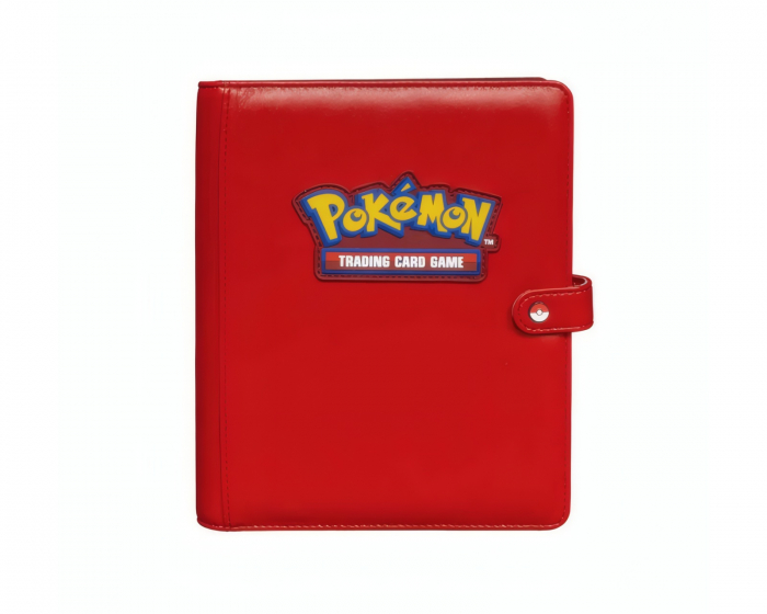 Pokémon Premium Red Snap Binder