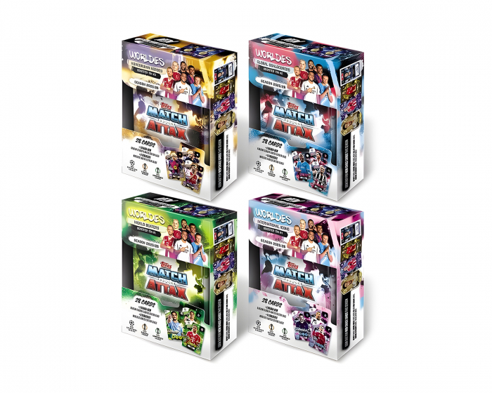 Topps Match Attax Booster Tin UCL 25/26 -jalkapallokortit