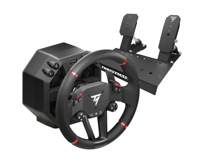 Thrustmaster T598-P -rattiohjain ja polkimet