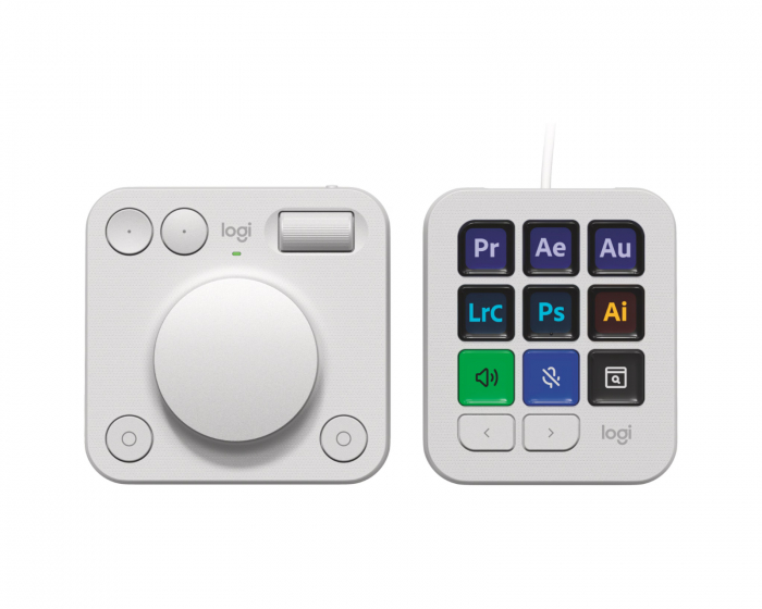 Logitech MX Creative Console - Pale Grey