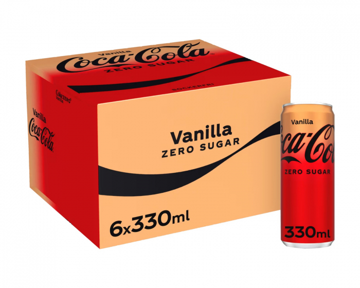 Coca-Cola Zero Vanilla 6-pack 33cl