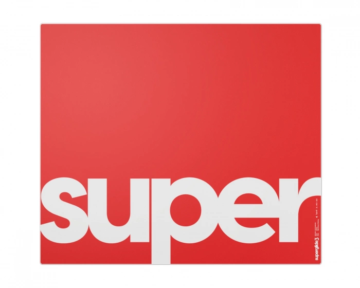 Superglide Lasimatto v3 XL - Type-S - Punainen