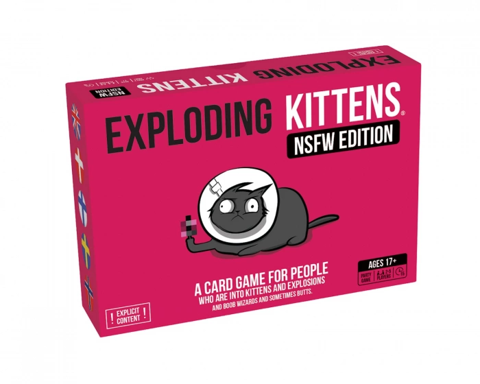  Exploding Kittens (NSFW Edition) - Lautapeli (Pohjoismainen)