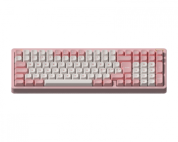 NuPhy Halo96 V2 Langaton Näppäimistö – Sakura Fizz [Raspberry Switch]