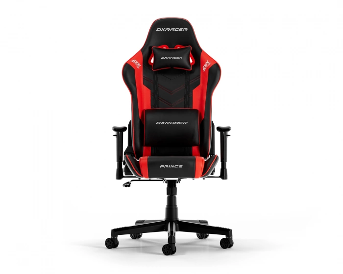 DXRacer PRINCE L Musta & Punainen PVC Nahka