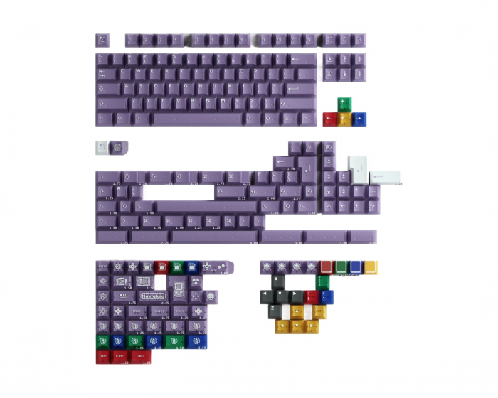 KBDfans PBTfans Atomic Purple R2 - Peruspaketti