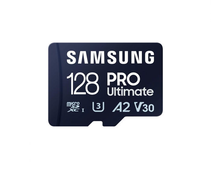 Samsung PRO Ultimate microSDXC 128GB ja SD‑sovitin – Muistikortti