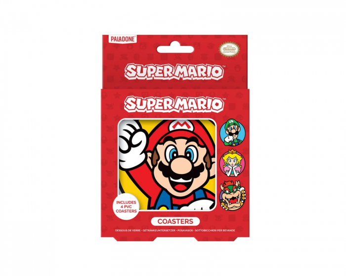 Paladone Super Mario -juomalautaset