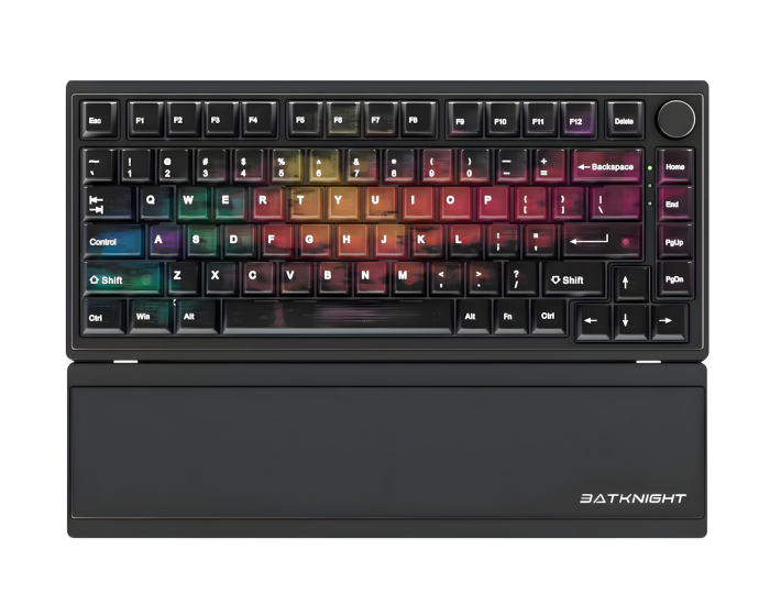 BatKnight Dream 75HE RGB -näppäimistö ANSI - Läpinäkyvä