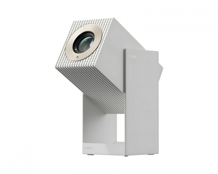 Wanbo Cube 2 Pro - Älykäs Projektori - 500 ANSI, 1080p, Google TV - Valkoinen
