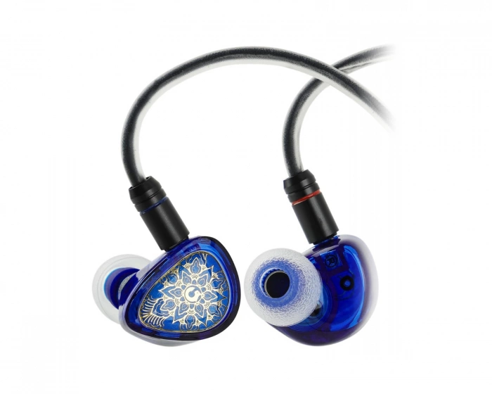 Tangzu Wan'er S.G 2 IEM -kuulokkeet mikrofonilla - Type-C - Clear Blue