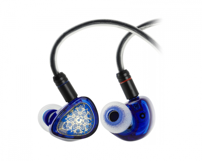 Tangzu Wan'er S.G 2 IEM -kuulokkeet mikillä - 3.5mm - Clear Blue