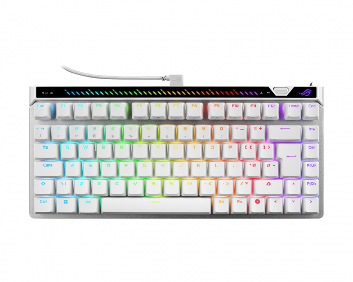 Asus ROG Falchion Ace 75 HE -näppäimistö - Valkoinen [ROG HFX V2]