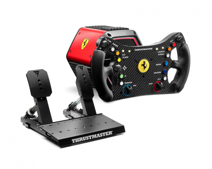 Thrustmaster T818 + F488 + Raceline LTE -paketti - Ratti ja polkimet (PC)