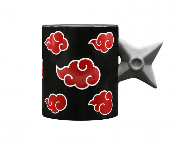 Abysse NARUTO SHIPPUDEN - 3D-kahvallinen muki - Shuriken Akatsuki