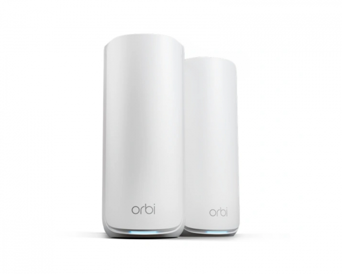 Netgear Orbi 870 Series Tri-Band WiFi 7 Mesh 2-Pack - Valkoinen
